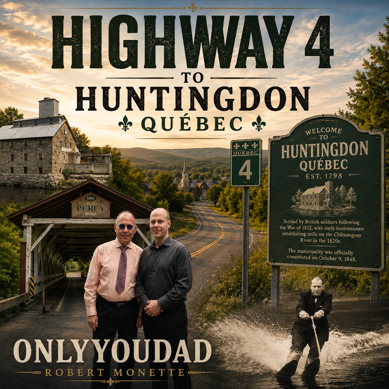 Highway Four to Huntingdon — song artwork