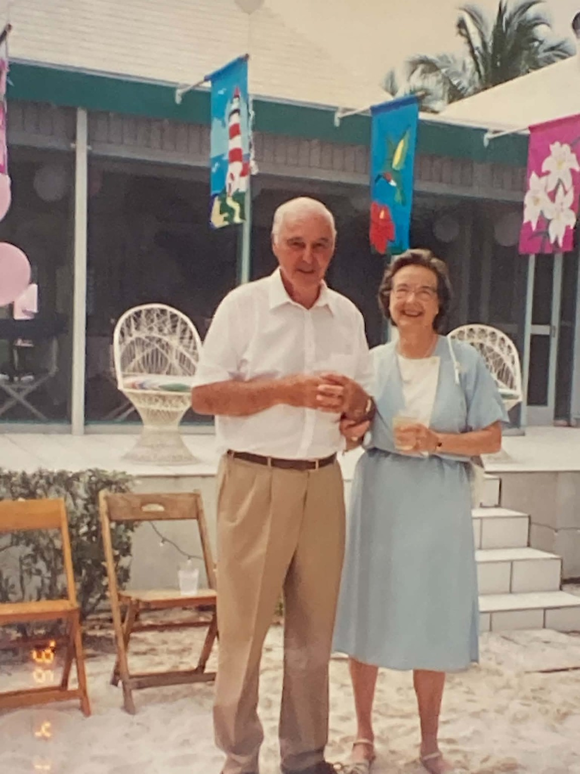My aunt and uncle in Newfoundland