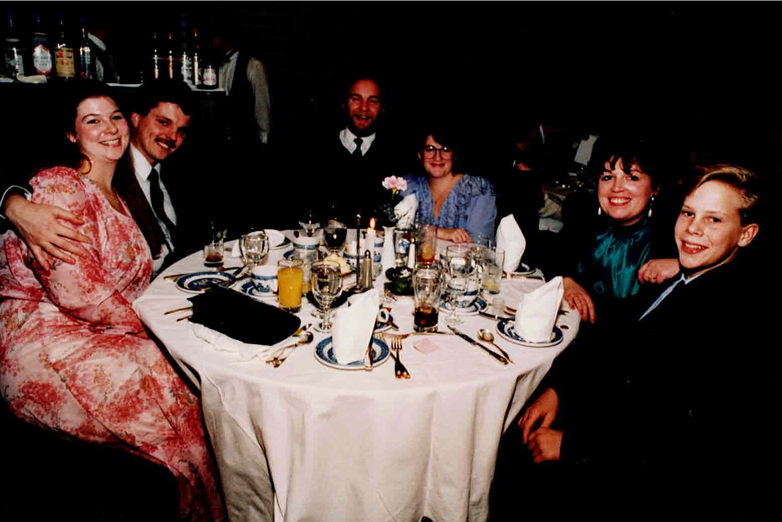 Greg, Wally and Ronnie, August 4, 1990