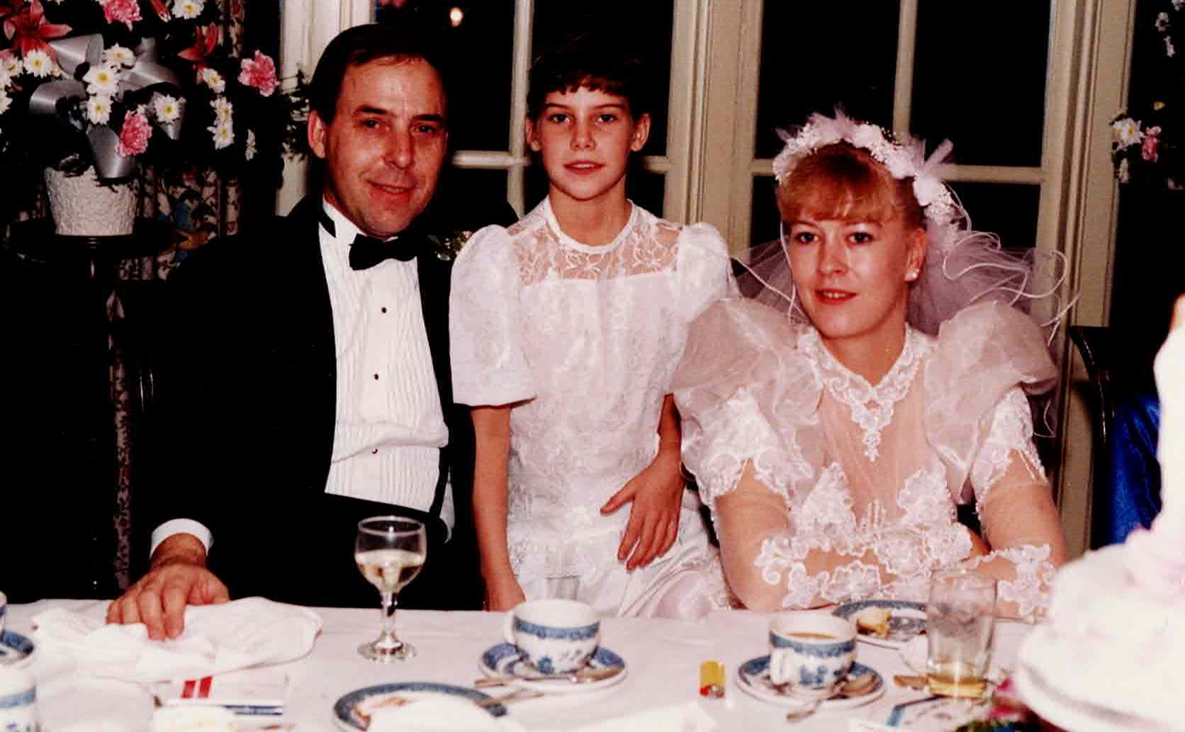 Bobby, Dawn and Debbie, August 4, 1990