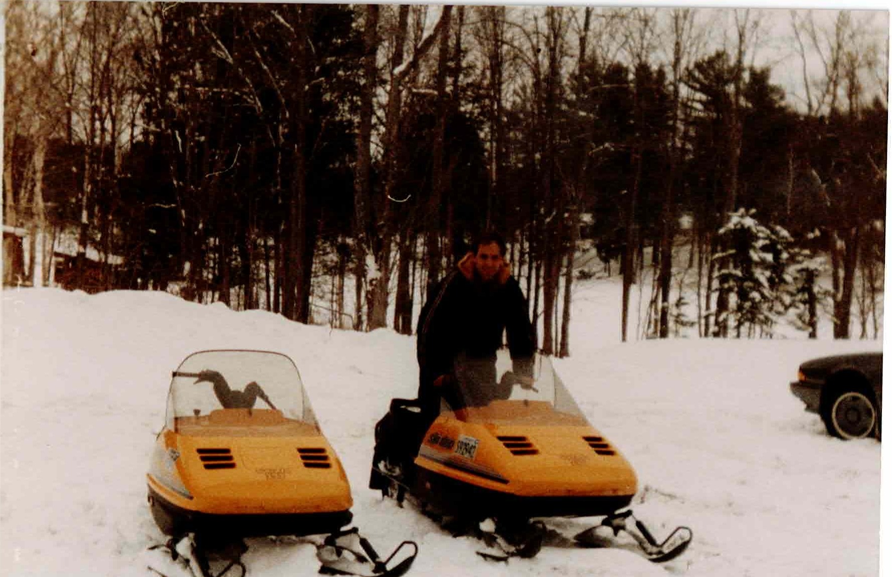 1987 — buying the new Ski-Doos